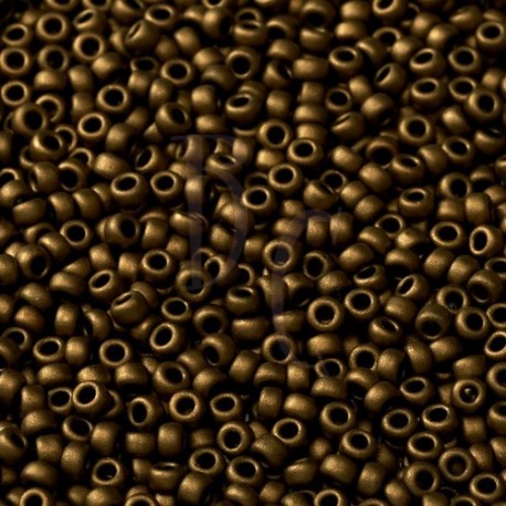 Rocaille 8/0 2006 Matted Metallic Dark Bronze 10 gr