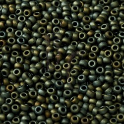 Rocaille 8/0 2012 Matted Metallic Tawny Grey 10 gr