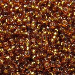 Rocaille 8/0 2422 Silver Lined Topaz 10 gr