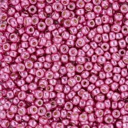 Rocaille 8/0 4210 Duracoat Galvanized Hot Pink 10 gr
