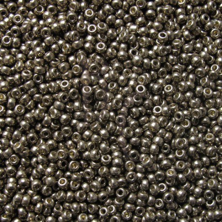 Rocaille 8/0 4222 Duracoat Galvanized Pewter 10 gr