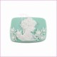 Cammeo in resina donna bianca