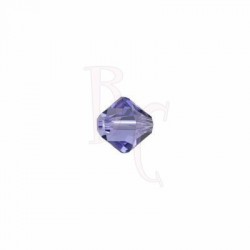 Bicono swarovski 5328 3MM Tanzanite - 50 pezzi