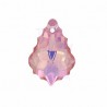 Pendant Baroque 6090 22x15 MM Light Rose Ab