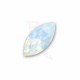 Navette Fancy Stone 4228 15x7 MM White Opal