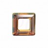 Square Ring Fancy Stone 4439 20 MM Crystal Copper