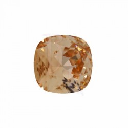 Cushion Cut Fancy Stone 4470 12 MM Light Peach