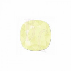 Cushion Cut Fancy Stone 4470 12 MM Crystal Powder Yellow