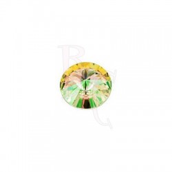 Rivoli Round Stone 1122 12 MM Crystal Luminous Green