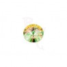 Rivoli Round Stone 1122 12 MM Crystal Luminous Green