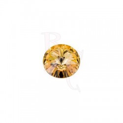 Rivoli Round Stone 1122 12 MM Light colorado topaz