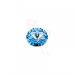 Rivoli Round Stone 1122 12 MM Aquamarine