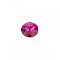 Rivoli Round Stone 1122 12 MM Fuhcsia