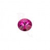 Rivoli Round Stone 1122 12 MM Fuhcsia