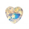 Xilon Heart Pendant Crystal 6228 28 MM Crystal Ab