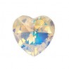 Xilon Heart Pendant Crystal 6228 28 MM Crystal Ab