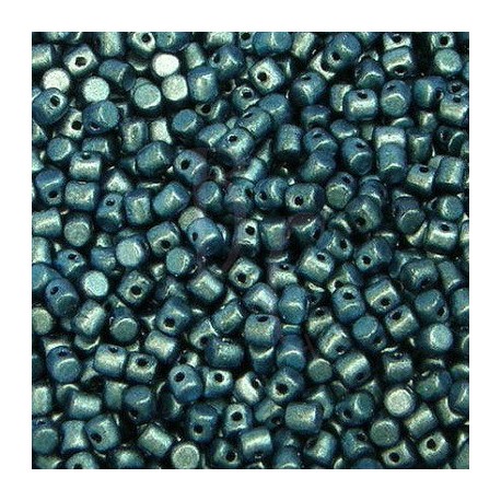 Minos® par Puca® 2,5x3 mm Metallic Mat Green Turquoise  - 5 g