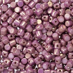 Minos® par Puca® 2,5x3 mm Opaque Mix Violet / Gold Ceramic Look 5 gr