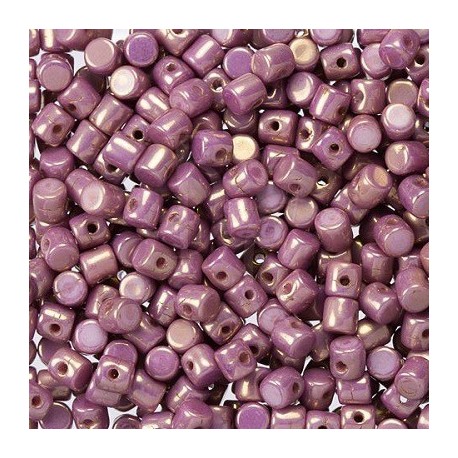 Minos® par Puca® 2,5x3 mm Opaque Mix Violet / Gold Ceramic Look  - 5 gr