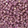 Minos® par Puca® 2,5x3 mm Opaque Mix Violet / Gold Ceramic Look  - 5 gr