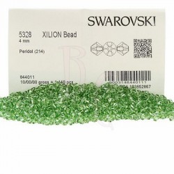 Bicono swarovski 5328 4MM Peridot 1440 pz