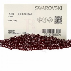 Bicono swarovski 5328 4MM Siam 1440 pz