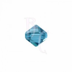 Bicono swarovski 5328 4MM Indicolite 1440 pz