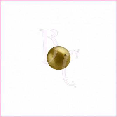 Perla swarovski 5810 4MM Antique Brass