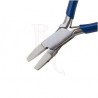 Pinza punta piatta gommata