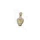 Charms bottiglietta profumo 10x19 mm