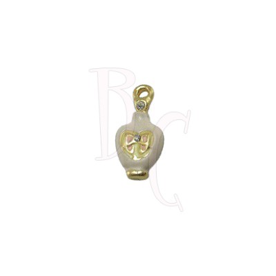 Charms bottiglietta profumo 10x19 mm