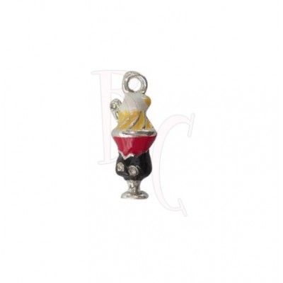 Charms coppetta gelato 22x7 mm