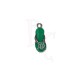 Charms sandalo verde 24x6 mm