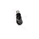 Charms sandalo nero 24x6 mm
