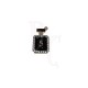 Charms profumo nero 29x17 mm