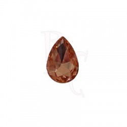 Goccia di Cristallo 30x20 mm Peach