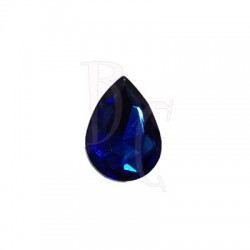 Goccia di Cristallo 30x20 mm Cobalt