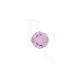 Round swarovski 5000 6 mm Light Amethyst