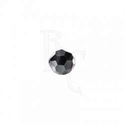 Round swarovski 5000 6 mm Jet Hematite