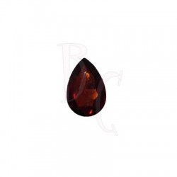 Goccia di Cristallo 30x20 mm Smoked Topaz