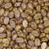 Samos® par Puca® 5x7 mm Opaque Mix Rose / Gold Ceramic Look 10 gr