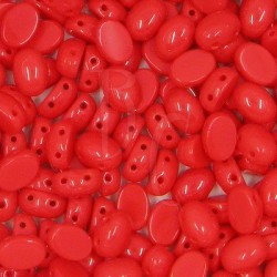 Samos® par Puca® 5x7 mm Opaque Coral Red 10 gr