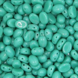 Samos® par Puca® 5x7 mm Opaque Green Turquoise 10 gr