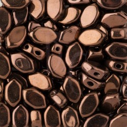 Paros® par Puca® 7X4 mm Dark Bronze 10 gr