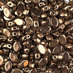 Paros® par Puca® 7X4 mm Dark Gold Bronze 10 gr