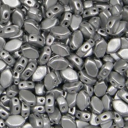 Paros® par Puca® 7X4 mm Silver Alluminium Mat 10 gr