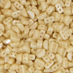 Kos® par Puca® 6x3 mm Opaque Beige Ceramic Look 10 gr