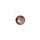Perla swarovski 5810 4MM Crystal Pearl Velvet Brown