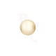 Perla swarovski 5810 8 MM Crystal Pearl Light Gold