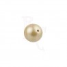 Perla swarovski 5810 8 MM Crystal Pearl Vintage Gold